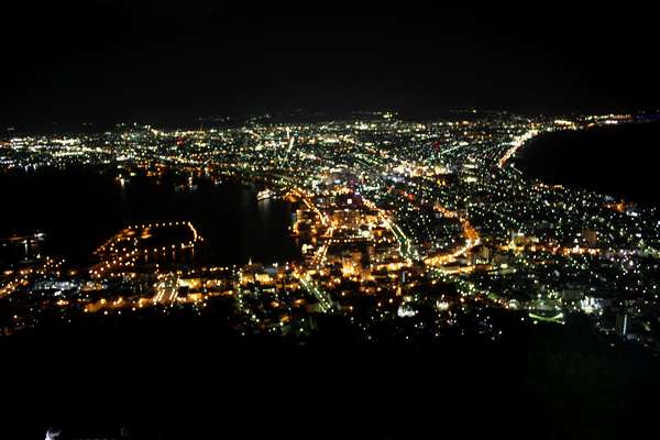 見よ！これが函館山１００万ドルの夜景ですよ！